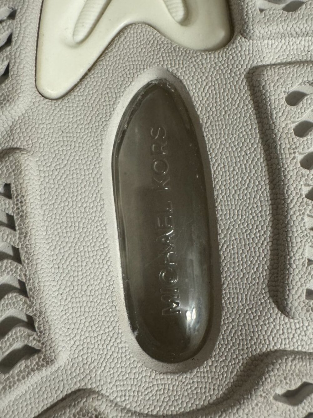 Michael Kors Women's Designer Chunky Sneakers Size 8 Silver Pink Black NWOB - Picture 11 of 13